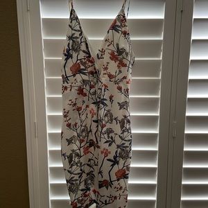Lush Mid Length Floral Dress